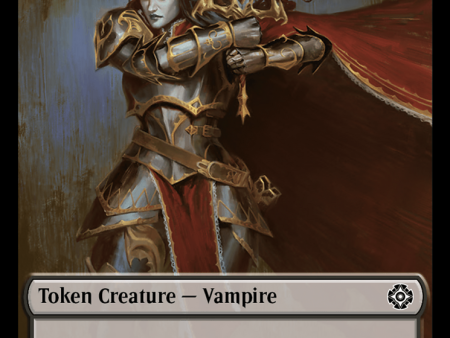 Vampire (0006)    Vampire Demon Double-Sided Token [The Lost Caverns of Ixalan Commander Tokens] Supply