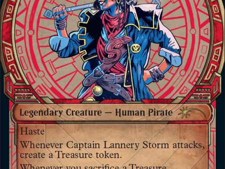 Captain Lannery Storm (Rainbow Foil) [Secret Lair Drop Series] on Sale