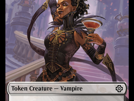 Vampire (0014)    Vampire Demon Double-Sided Token [The Lost Caverns of Ixalan Commander Tokens] For Cheap