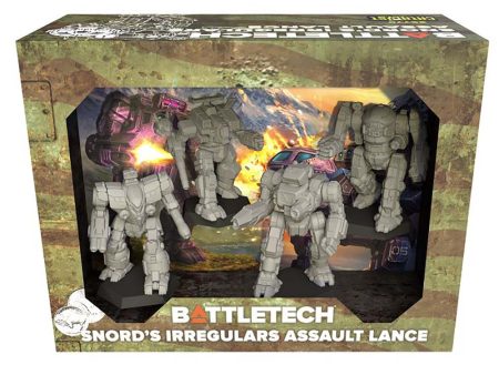 Battletech - Snord’s Irregulars Assault Lance Hot on Sale