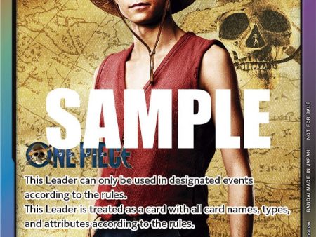 Monkey.D.Luffy (Leader Pack - Live Action) (Sealed Battle 2023 Vol. 1) [One Piece Promotion Cards] For Cheap