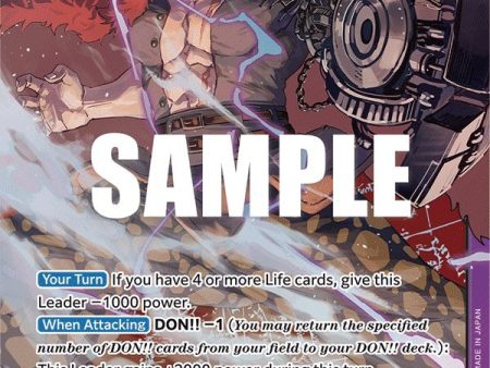 Eustass Captain Kid [Ultra Deck - The Three Captains] Online Hot Sale