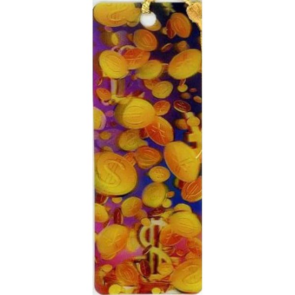 COIN - 3D Lenticular Bookmark - NEW For Sale