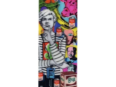 ANDY WARHOL - 3D Lenticular Bookmark - NEW Sale