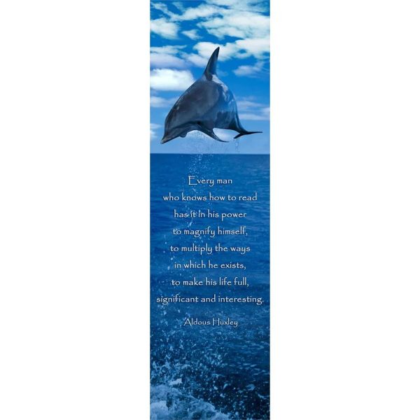 DOLPHIN - 3D Lenticular Bookmark - NEW Cheap