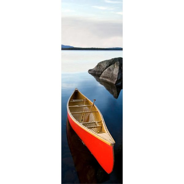 CANOE AND LAKE - 3D Clip-On Lenticular Bookmark - NEW Hot on Sale