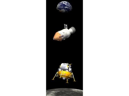 APOLLO 11 - 3D Lenticular Bookmark - NEW Online now