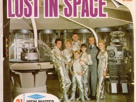 Lost in Space - View-Master 3 Reel Packet - 1960s - vintage - (PKT-B482-S6A) Online Hot Sale