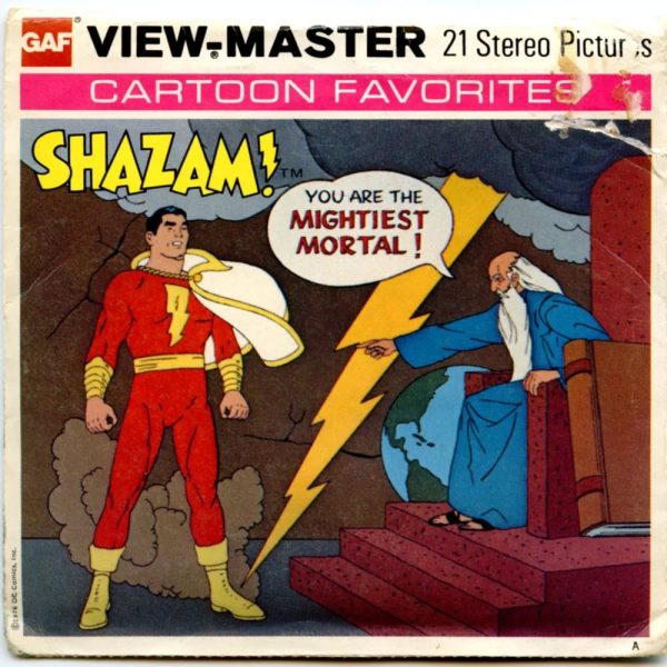 Shazam - View-Master 3 Reel Packet - vintage - (ECO-B550-G5) Sale