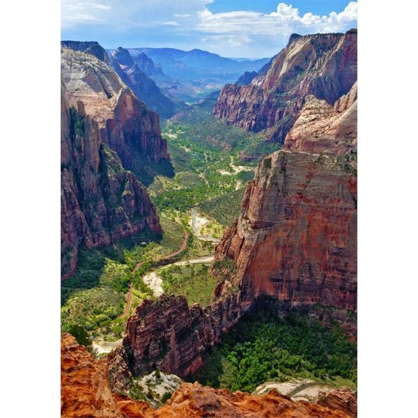 Zion Canyon from Observation Point - 3D Lenticular Postcard Greeting Card - NEW For Discount