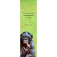 CHIMP BROODING - 3D Lenticular Bookmark - NEW Hot on Sale