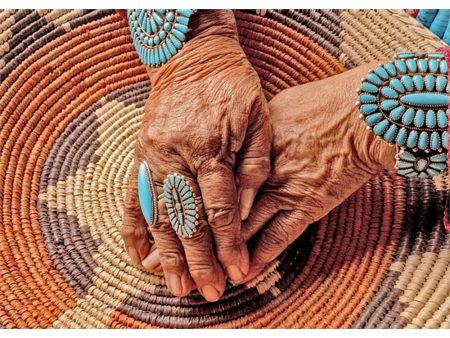 Native hands and basket - 3D Lenticular Postcard  Greeting Card - NEW Online Hot Sale