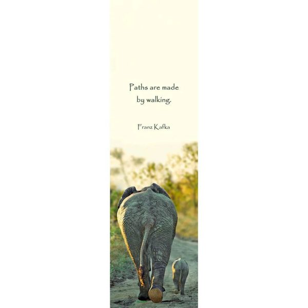 ELEPHANT - 3D Lenticular Bookmark - NEW For Sale