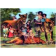 2 - Victorian Children with Animals - 3D Postcard Lenticular Greeting Cards - NEW on Sale