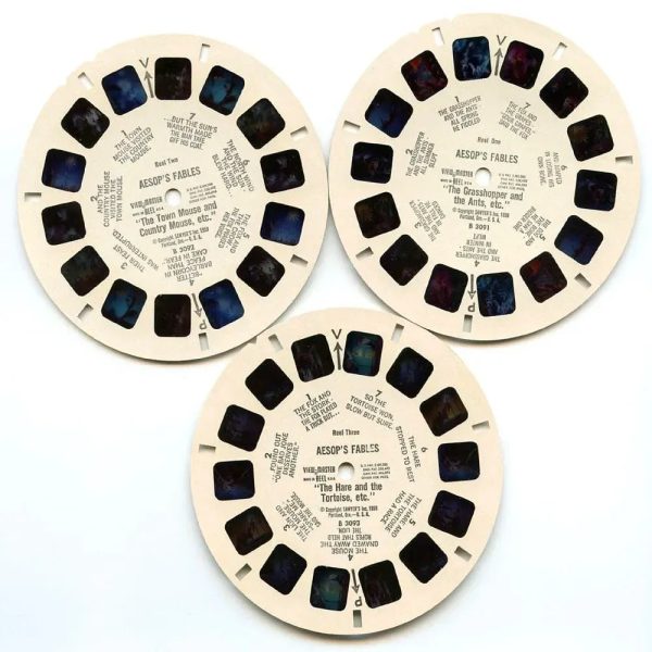 Aesop s Fables - View-Master - Vintage - 3 Reel Packet - 1960s views ( ECO-B309-S5 ) Hot on Sale