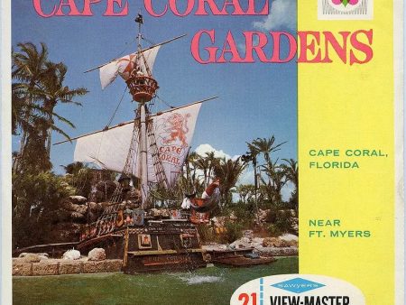 Cape Coral Gardens - View-Master 3 Reel Packet 1960s views  - vintage - (PKT- A975-S6A) Online Sale