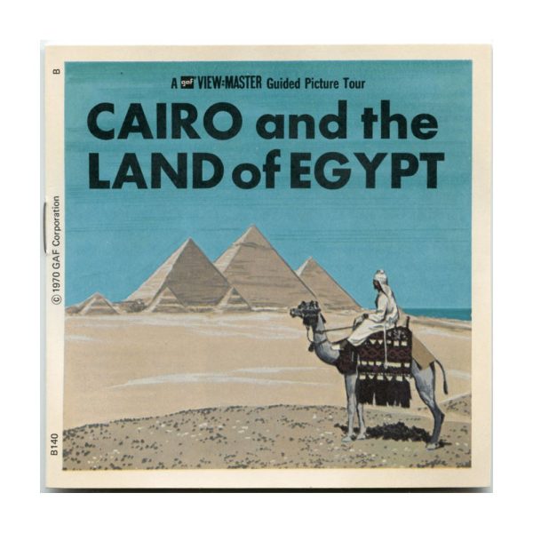 Cairo and the Land of Egypt - View-Master 3 Reel Packet - vintage - (B140-G3) Sale