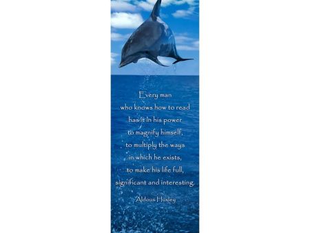 DOLPHIN - 3D Lenticular Bookmark - NEW Cheap