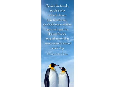 PENGUIN EMPEROR - 3D Lenticular Bookmark -NEW on Sale