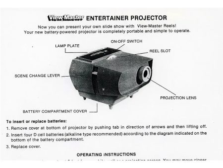 View-Master Portable Entertainment 2D Projector - facsimile Online Hot Sale