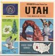 Utah, The Beehive State (Map) - View-Master 3 Reel Packet - 1970s views - vintage - (PKT-A345-G1Am) Cheap