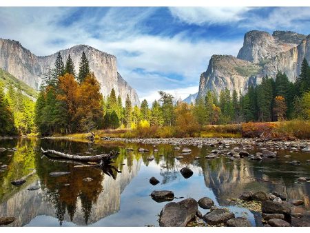 Yosemite Valley seasons - 3D Action Lenticular Postcard Greeting Card - NEW Online now