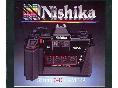 NISHIKA 35mm Stereo  Camera Owners Manual - Original Discount