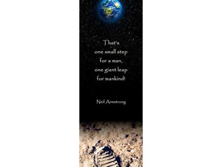 ONE SMALL STEP - 3D Lenticular Bookmark -NEW For Cheap