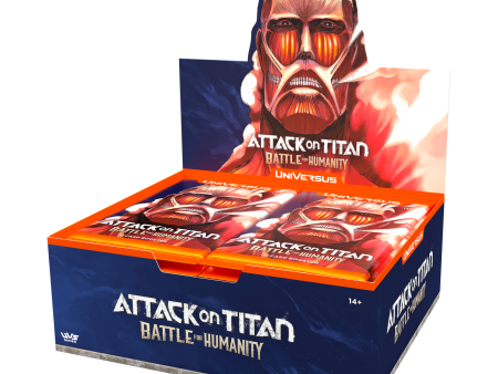 UniVersus Booster Box -  Attack on Titan: Battle for Humanity Fashion