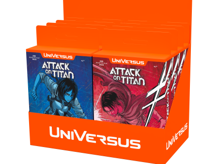 UniVersus Clash Decks - Attack on Titan: Battle for Humanity Hot on Sale