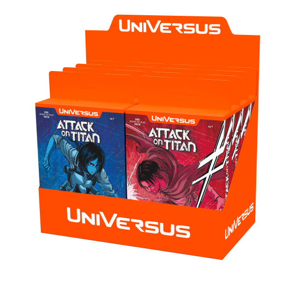 UniVersus Clash Decks - Attack on Titan: Battle for Humanity Hot on Sale