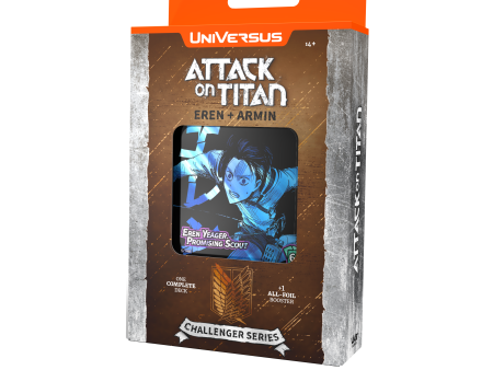 UniVersus Challenger Series - Attack on Titan: Battle for Humanity For Discount