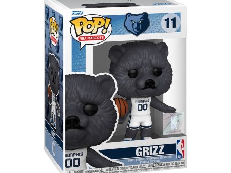 NBA: Mascots - Memphis Grizz Pop! Vinyl 11 Online Sale