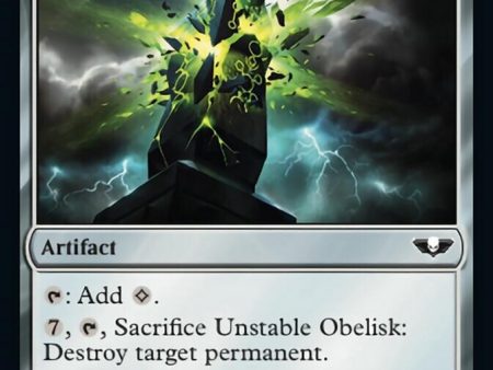 Unstable Obelisk (Surge Foil) [Universes Beyond: Warhammer 40,000] Online Hot Sale