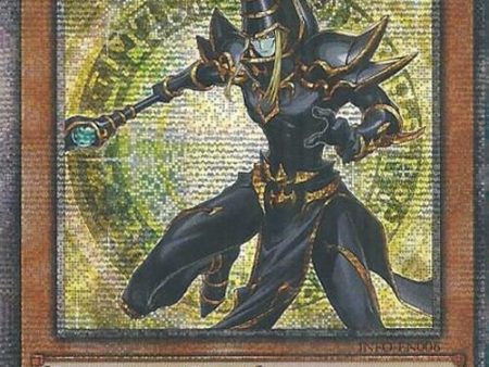 Dark Magician the Magician of Black Magic (Quarter Century Secret Rare) [INFO-EN006] Quarter Century Secret Rare Supply