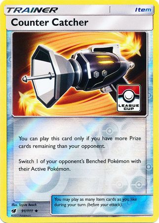 Counter Catcher (91 111) (League Promo) [Sun & Moon: Crimson Invasion] Cheap