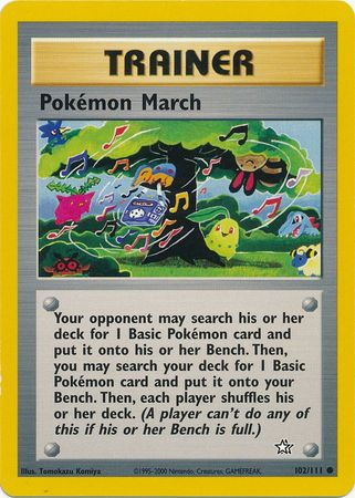 Pokemon March (102 111) [Neo Genesis Unlimited] Discount