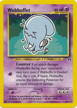 Wobbuffet (35 75) [Neo Discovery Unlimited] For Cheap