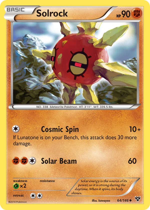 Solrock (64 146) [XY: Base Set] Hot on Sale