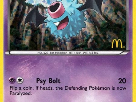 Woobat (7 12) [McDonald s Promos: 2012 Collection] Cheap