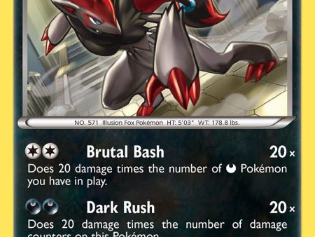 Zoroark (90 113) (Cosmos Holo) (Blister Exclusive) [Black & White: Legendary Treasures] Online