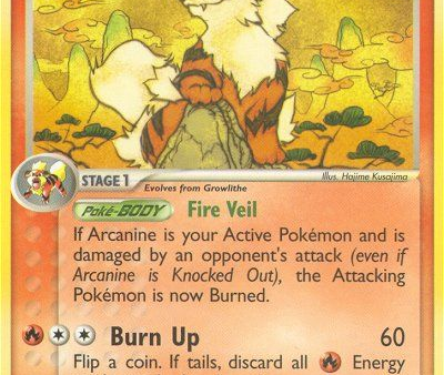 Arcanine (15 100) [EX: Sandstorm] Hot on Sale