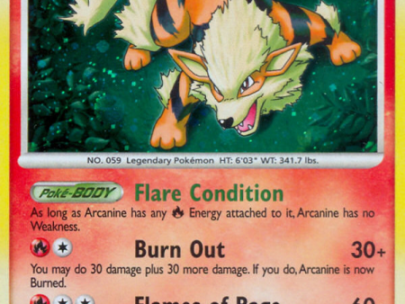 Arcanine (1 111) [Platinum: Rising Rivals] Cheap