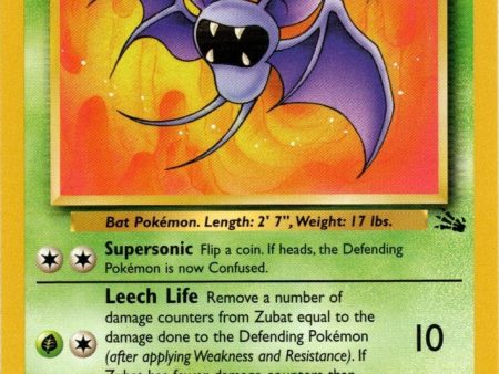 Zubat (57 62) [Fossil Unlimited] Online Hot Sale