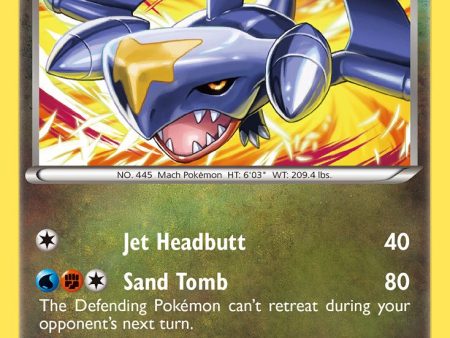 Garchomp (91 124) (Cosmos Holo) (Blister Exclusive) [Black & White: Dragons Exalted] Online Hot Sale