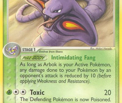 Arbok (29 100) [EX: Sandstorm] Online