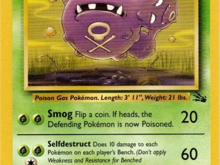 Weezing (45 62) [Fossil Unlimited] Supply