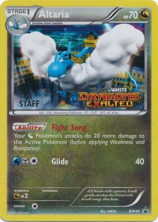 Altaria (BW48) (Staff Prerelease Promo) [Black & White: Black Star Promos] Hot on Sale