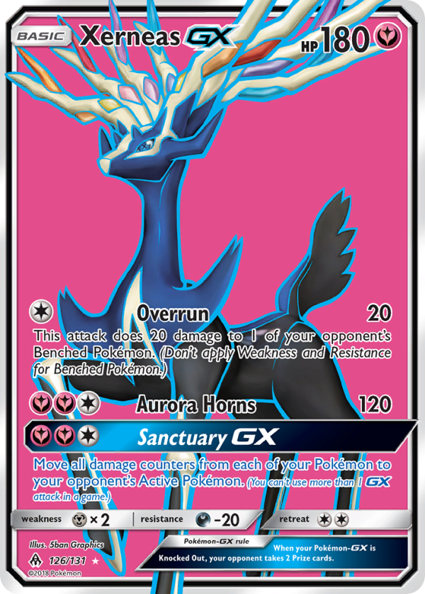 Xerneas GX (126 131) [Sun & Moon: Forbidden Light] Hot on Sale