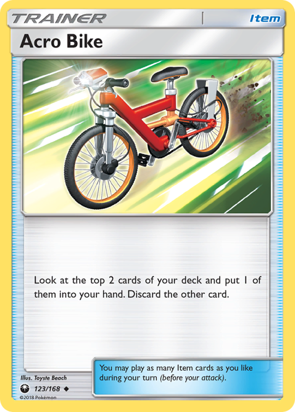 Acro Bike (123 168) [Sun & Moon: Celestial Storm] Online now